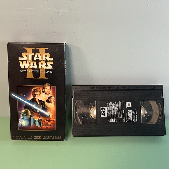 Star Wars II Attack of the Clones VHS Tape Movie, Rated PG, LucasFilm Ltd - Picture 5 of 6